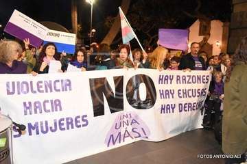Telde se suma a la manifestación por la Igualdad (Foto Antonio Alí y TA)